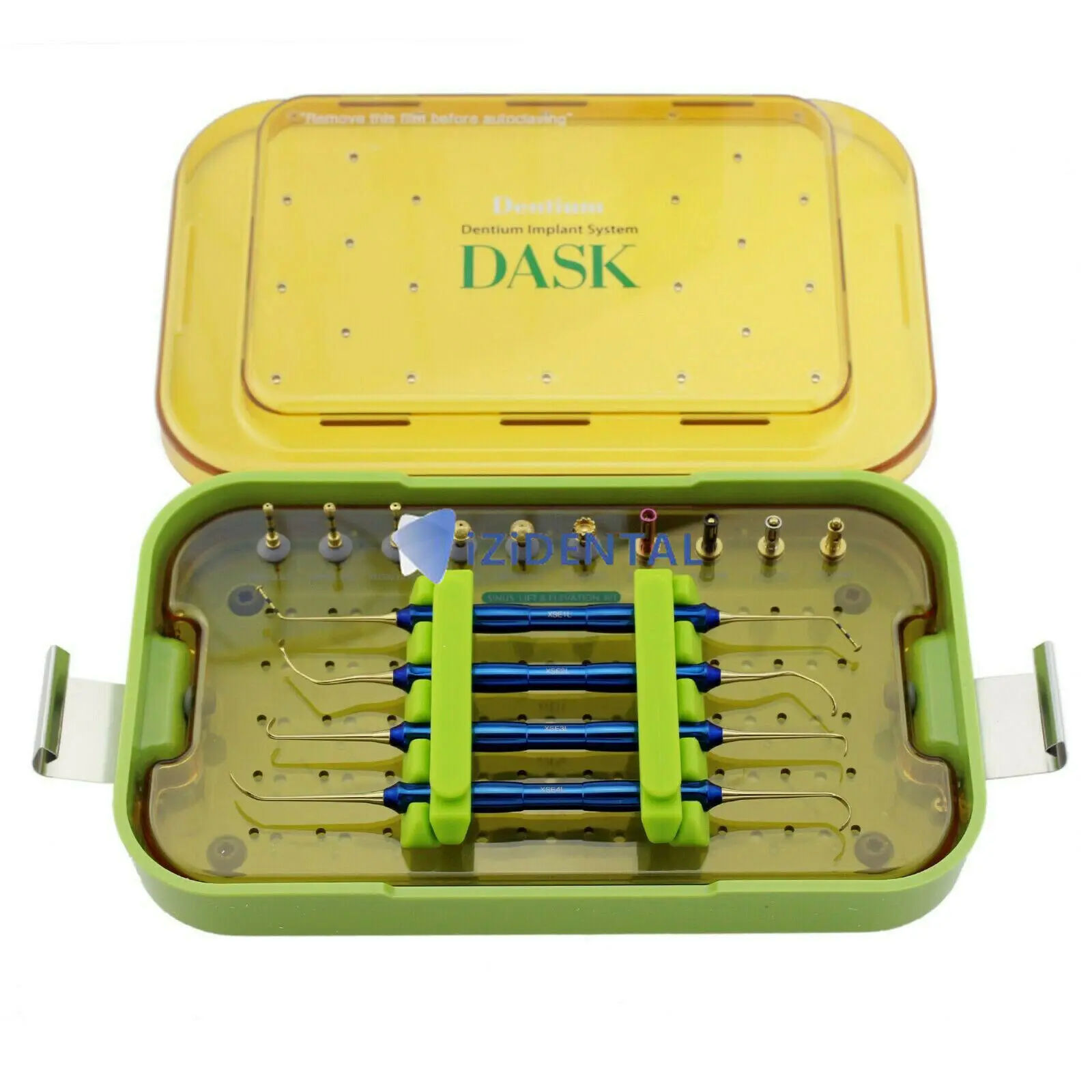 Dentium DASK Advanced Sinus Kit Dental Implant Drills Stoppers Sinus Lifting Elevation Hand Instruments Surgical Tools