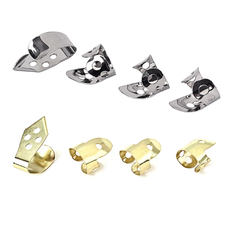 

4 шт., набор металлических гитарных медиаторов