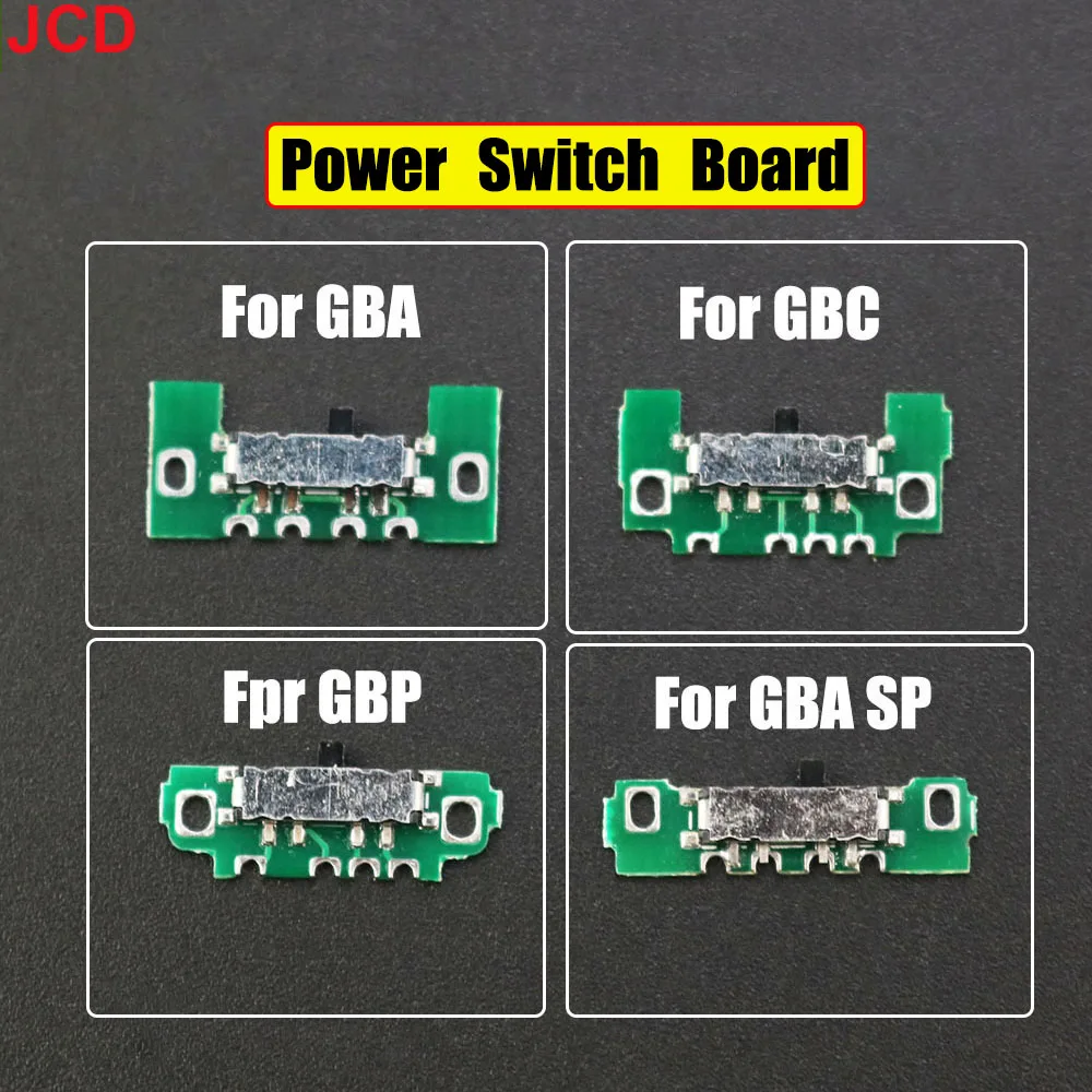 

JCD 1pcs For GBA ON OFF New on off power switch Board for GBC/GBP game console repair Replacement FOR GBA SP Power Switch