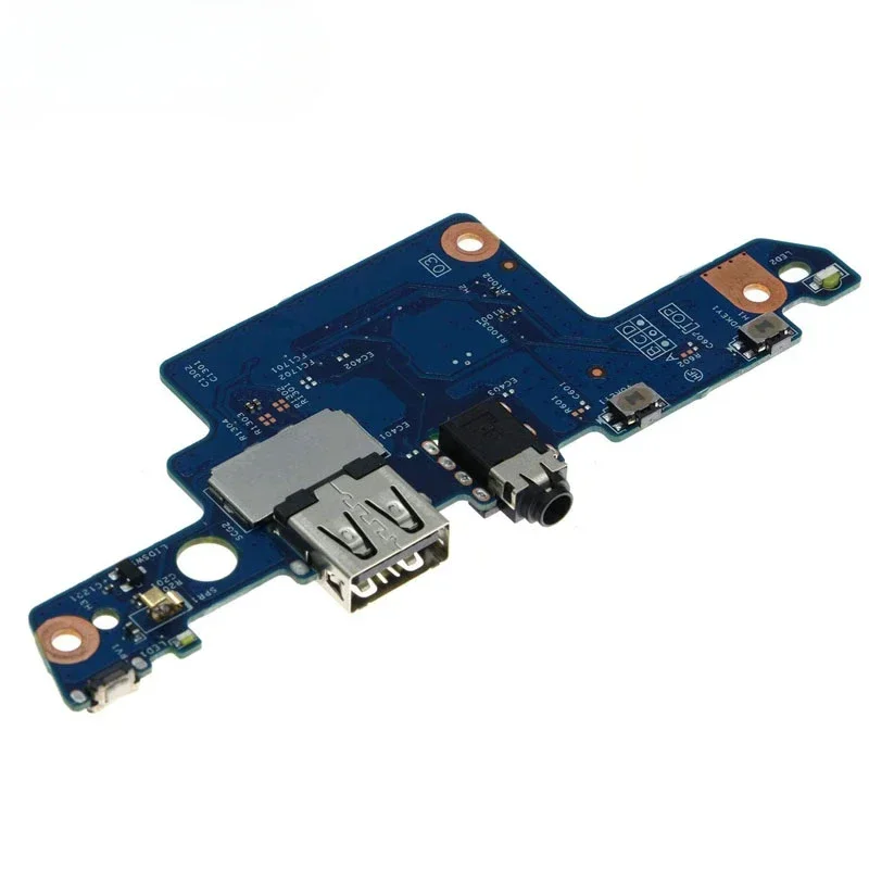 Плата кнопки питания USB-аудиоразъема для HP Envy X360 M6-AQ