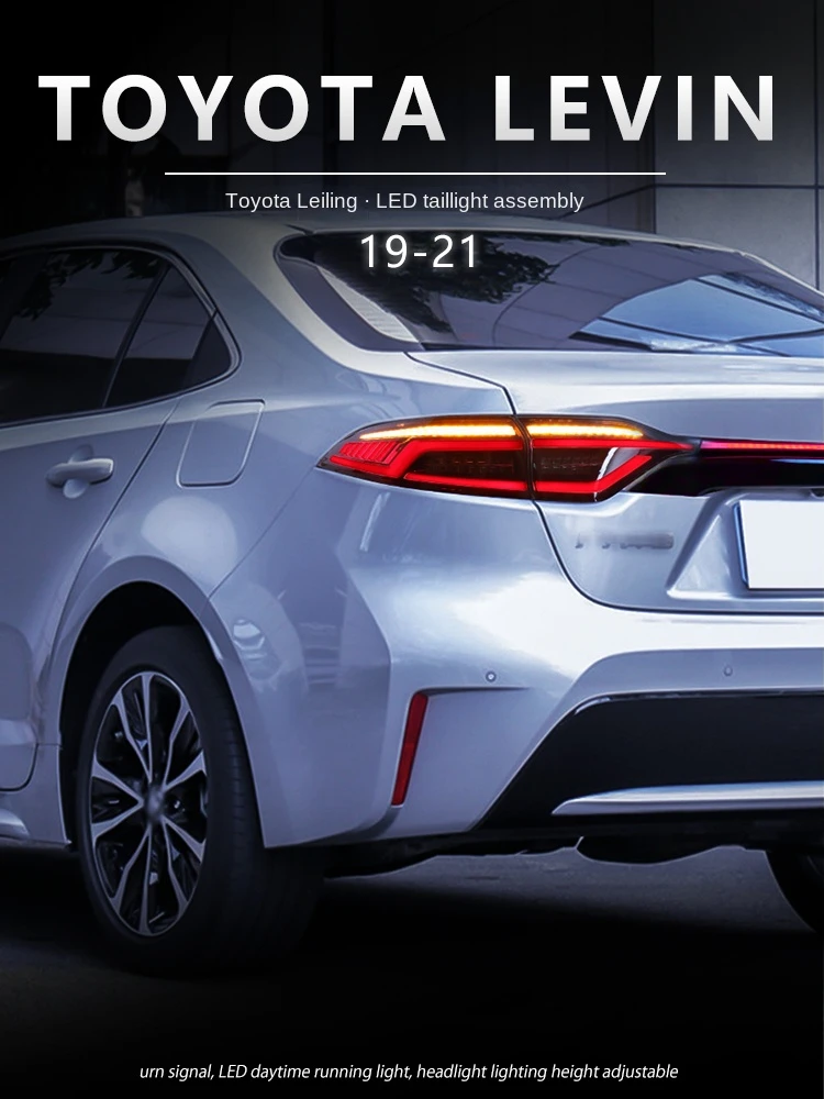 

Подходит для 19-21 Toyota Leling, спортивные модели с модифицированным задним и задним фонарем в сборе