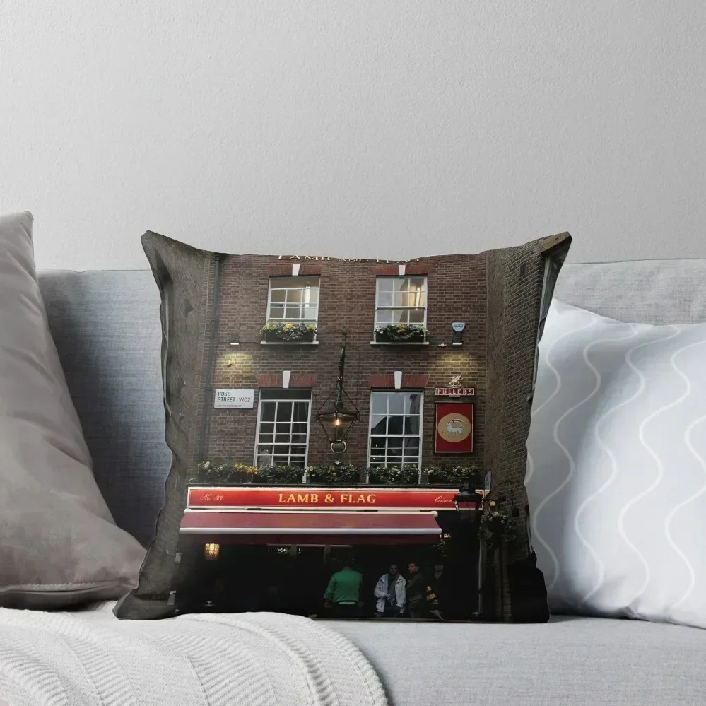 Covent Garden: The Lamb &amp Flag - Только стоячая комната Декоративная подушка Наволочки