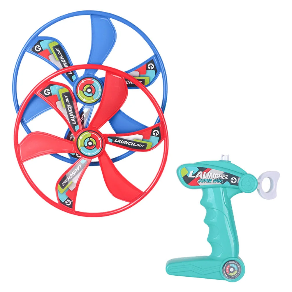 

1Set Creative Flying Plate Plaything Funny Flying Disc Toy for Kids Random Color