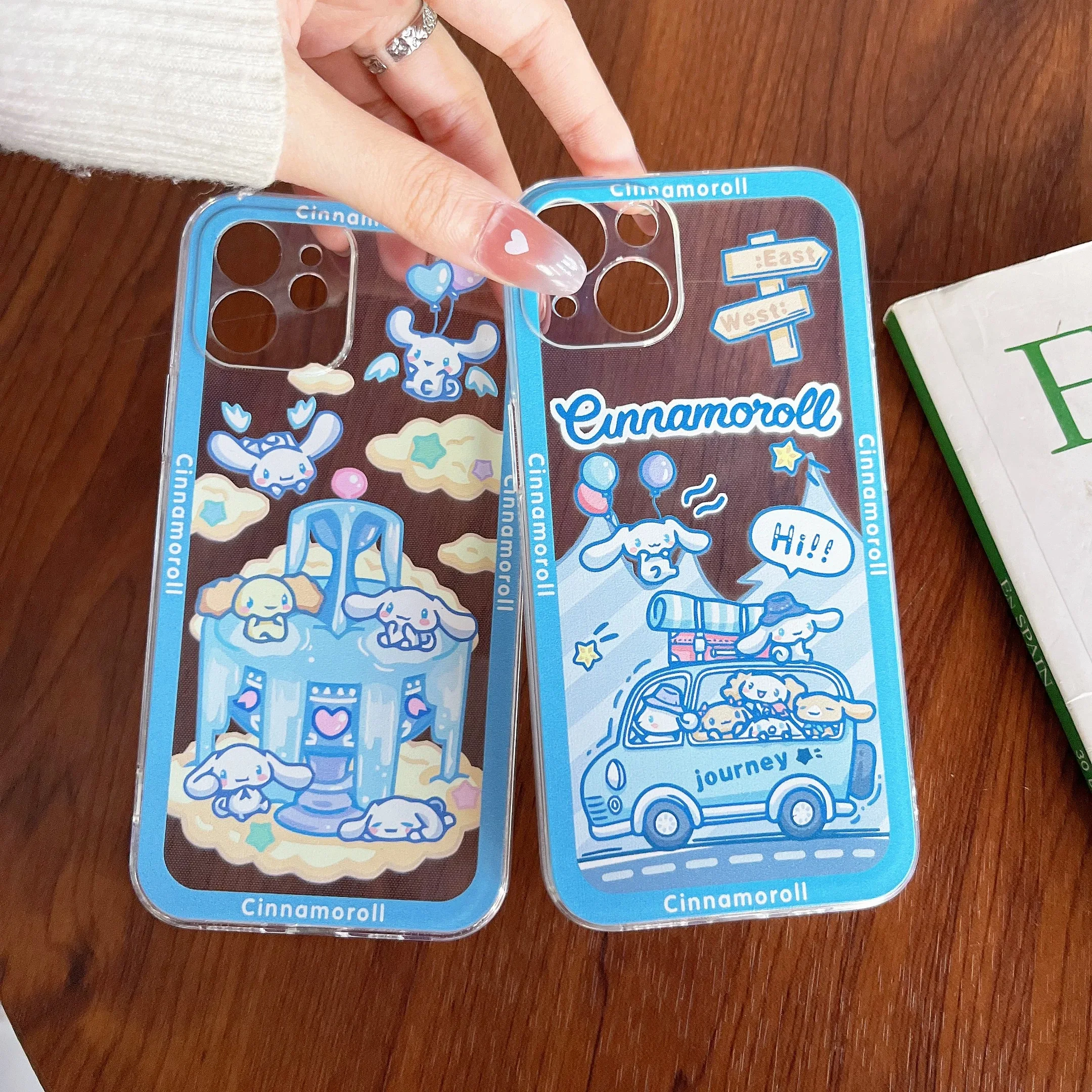 Телефон Sanrios Cinnamoroll для TECNO CAMON 30 20 POVA 6 5 SPARK 10 Infinix Smart 8 7 Note Hot 40 30i 20i Pro 5G Прозрачный