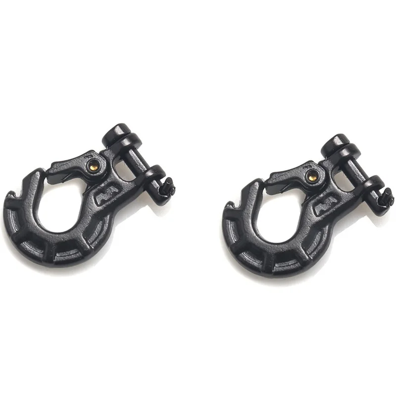 

RC Metal Trailer Hook Winch Hook For 1/10 RC Crawler Car Axial SCX10 Traxxas TRX4 D90 Tamiya CC01 Simulation Decoration Parts