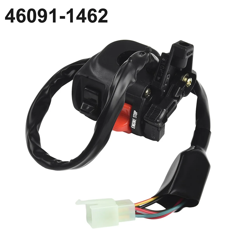 

1 шт. для Kawasaki 300 для Bayou KLF300 88-04 переключатель света Kill Start L/H 46091-1462 переключатель на руль черный ABS быстрая установка