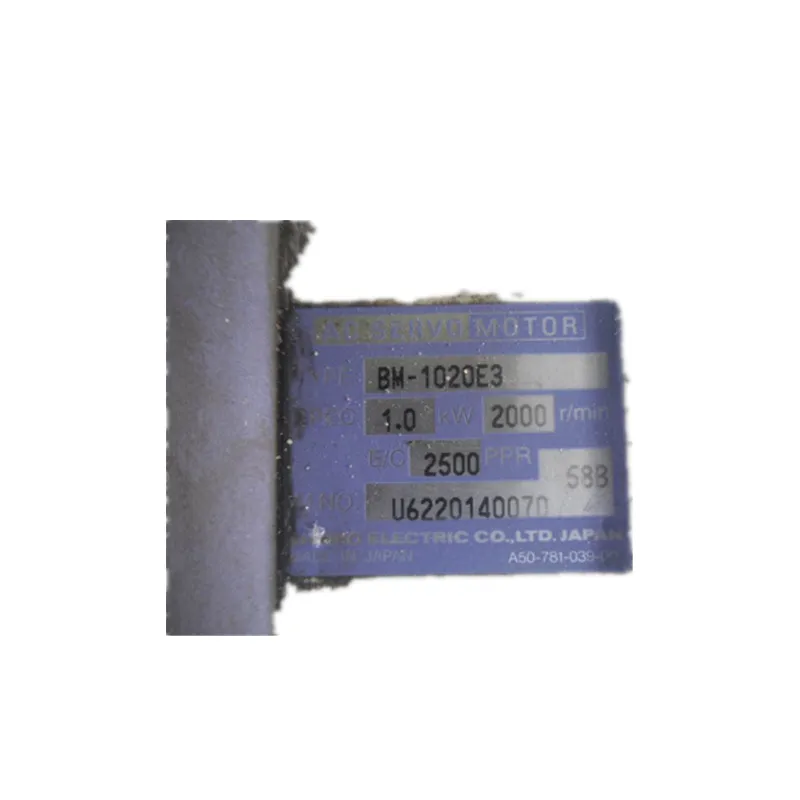 

Shengang Servo Motor BM-1020E3 Used In Good Condition