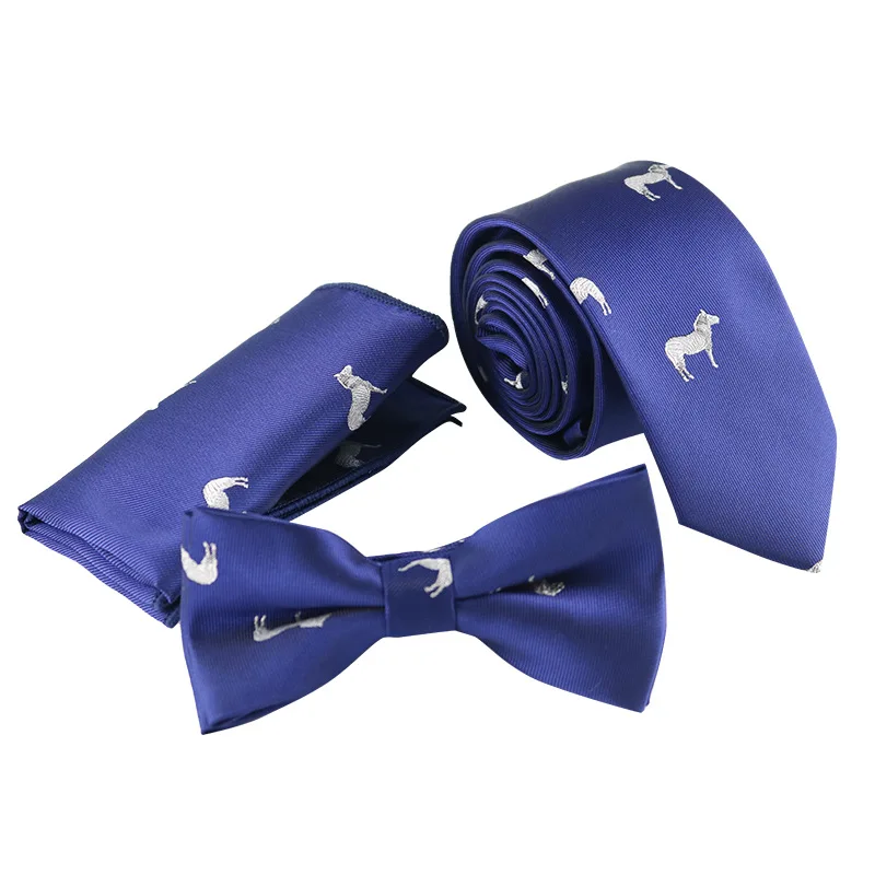 

Мужской галстук-бабочка и Карманный платок, 3 шт./комплект