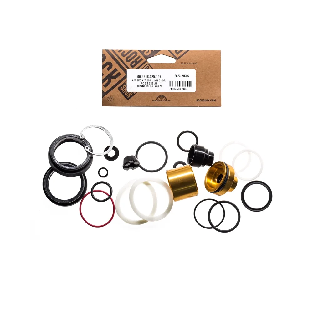 Сервисные комплекты подвесных вилок ROCKSHOX AM SVC KIT 200H/1YR CHGRRC DB ZEB A2 ID:00.4318.025.197