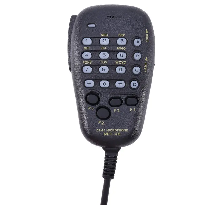 Фото Стильный динамик-микрофон 4X для YAESU MH-48 MH-48A6J DTMF, совместимый с FT-8800R, FT-8900R, FT-7900R, FT-1807, FT-7800R, FT-2900R №3
