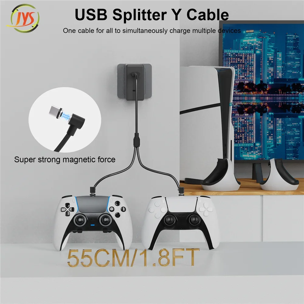 Кронштейн VR для PS5 slim держатель с магнитной всасывающей подставкой 1to2