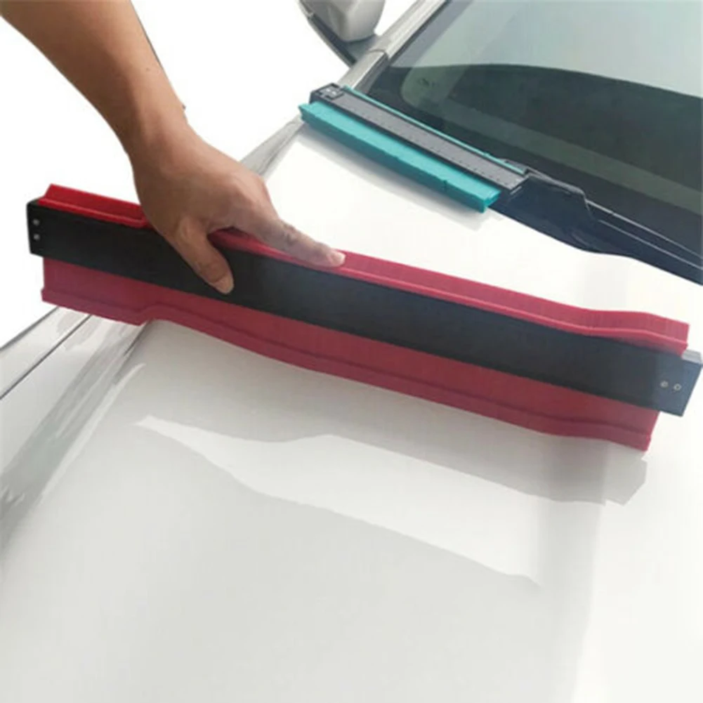 

Car Body Panel Sheet Metal Tool Shape Contour Profile Gauge Duplicator Ruler Arc Surface Irregular Contour Gauge Car Sheet Ruler