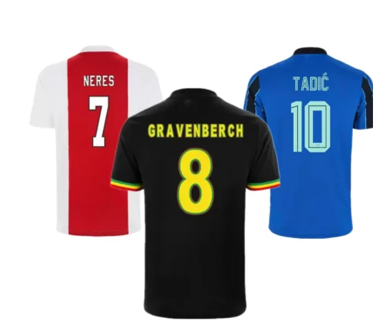 

High quality 2122 Football Shirts Ajaxes For Adults, 2021 2022 Fotball Shirt Home And Away TADIC MARLEY HALLER KLAASSEN NERES