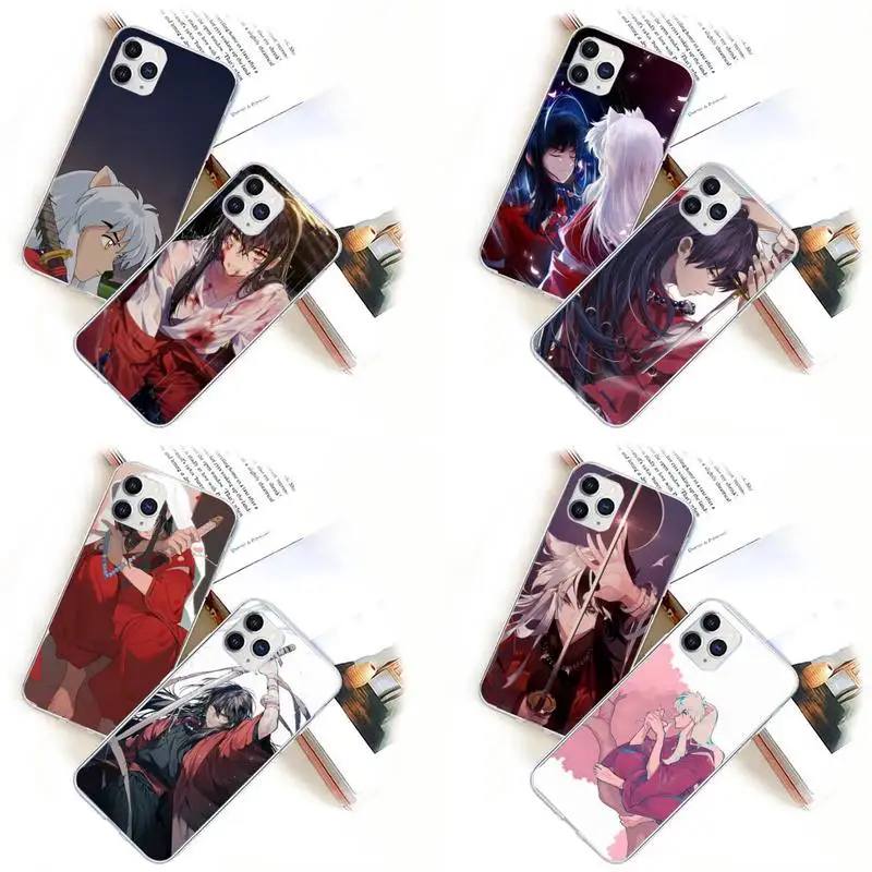 

Anime Inuyasha Phone Case for iPhone 11 12 13 mini pro XS MAX 8 7 6 6S Plus X 5S SE 2020 XR case