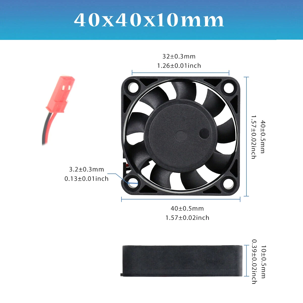 Двигатель Hobbywing 5 в-7 в 3010 а постоянного тока ESC 4010 вентилятор 25/30/40 мм для XERUN EZRUN