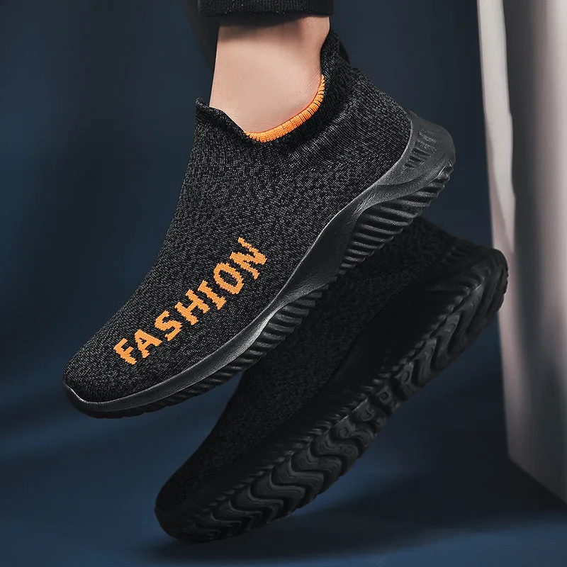 Spring Cheap Hot Sale Green Men's Sock Sneakers Mesh Chunky Running Shoes Men Comfortable Non-slip Sport Shoes Women Size 35-45