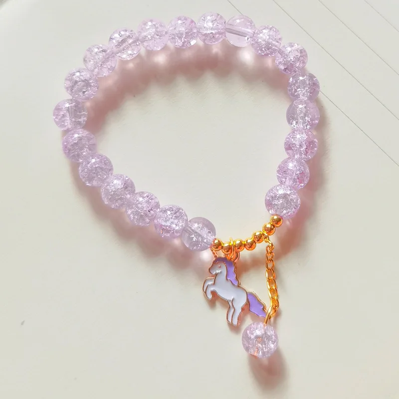 

New Summer Bracelets for Women Children's Popping Crystal Bracelet Fashion Jewelry Girl Charm Bracelets Jewelry Gift Wholesale