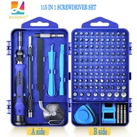 115122135 in 1 screwdriver set magnetic screwdriver set phone repair pc tool kit precision torx hex screwdriver hand tools