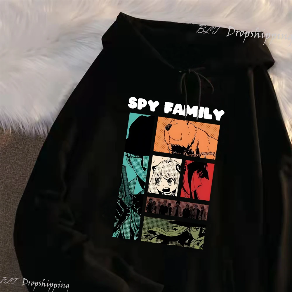 

Женская толстовка с капюшоном Spy x Family, толстовка с капюшоном в стиле японского аниме