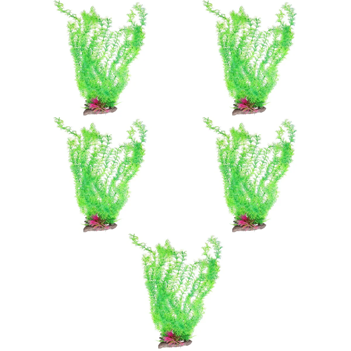 

5pcs Aquarium Grass Aquatic Fish Tank Grass Landscape Aquarium Decor Artificial