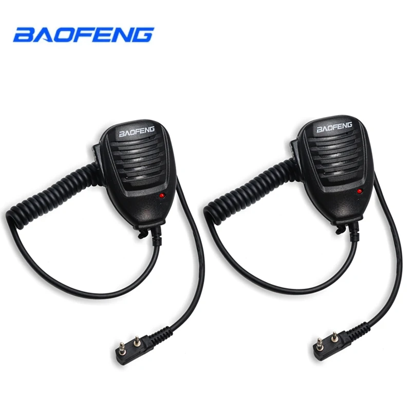 Фото 2 шт., микрофон Baofeng для динамиков UV5R №1