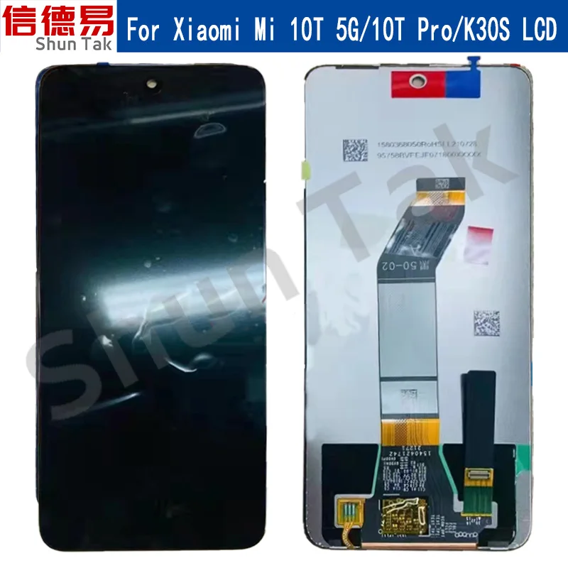 

6.67" For Xiaomi Mi 10T Pro LCD 144hz Touch Screen Display Digitizer M2007J3SY For Xiaomi Mi 10T 5G LCD For Redmi k30s LCD