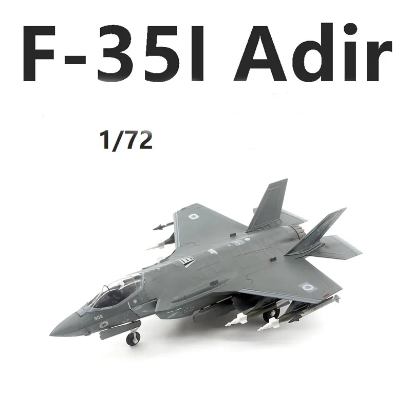 

1/72 Scale Israeli Air Force F-35I Fighter 909 Alloy F35 of 116th Squadron Militarized Combat Aircraft Model Collection Toy Gift