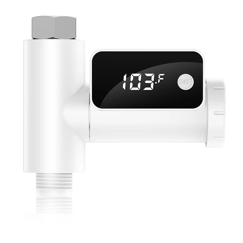 

Battery LED Water Thermometer Electronic Faucet Baby Bath Creative Shower Thermometer