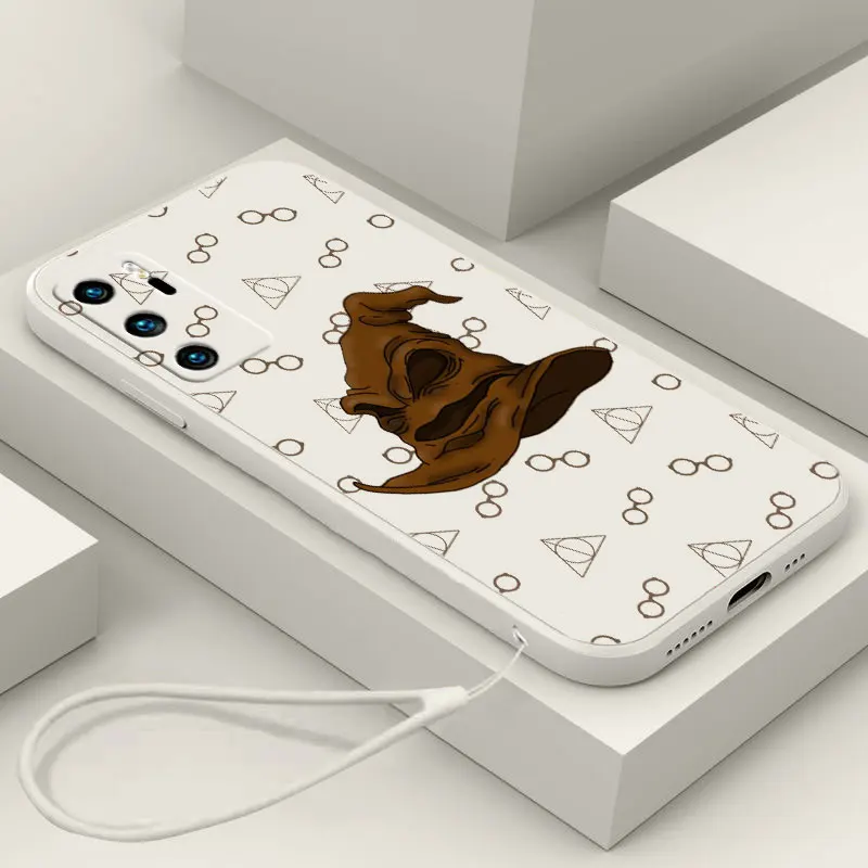 

Beautiful Harryys Potterrs logo Phone Case For OPPO Find X5 X3 X2 Lite Pro Neo A96 A94 A93 A77 A76 A74 A73 Liquid Rope Cover