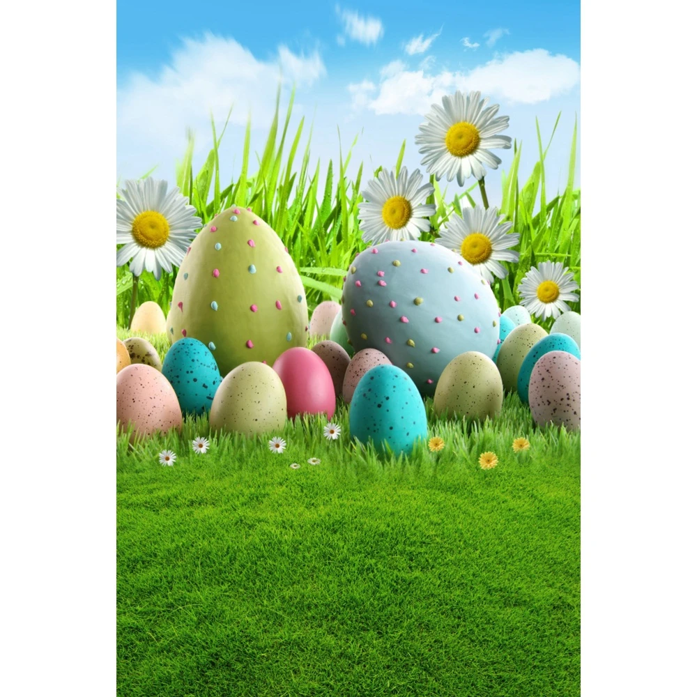 Фон для фотосъемки с изображением пасхального яйца