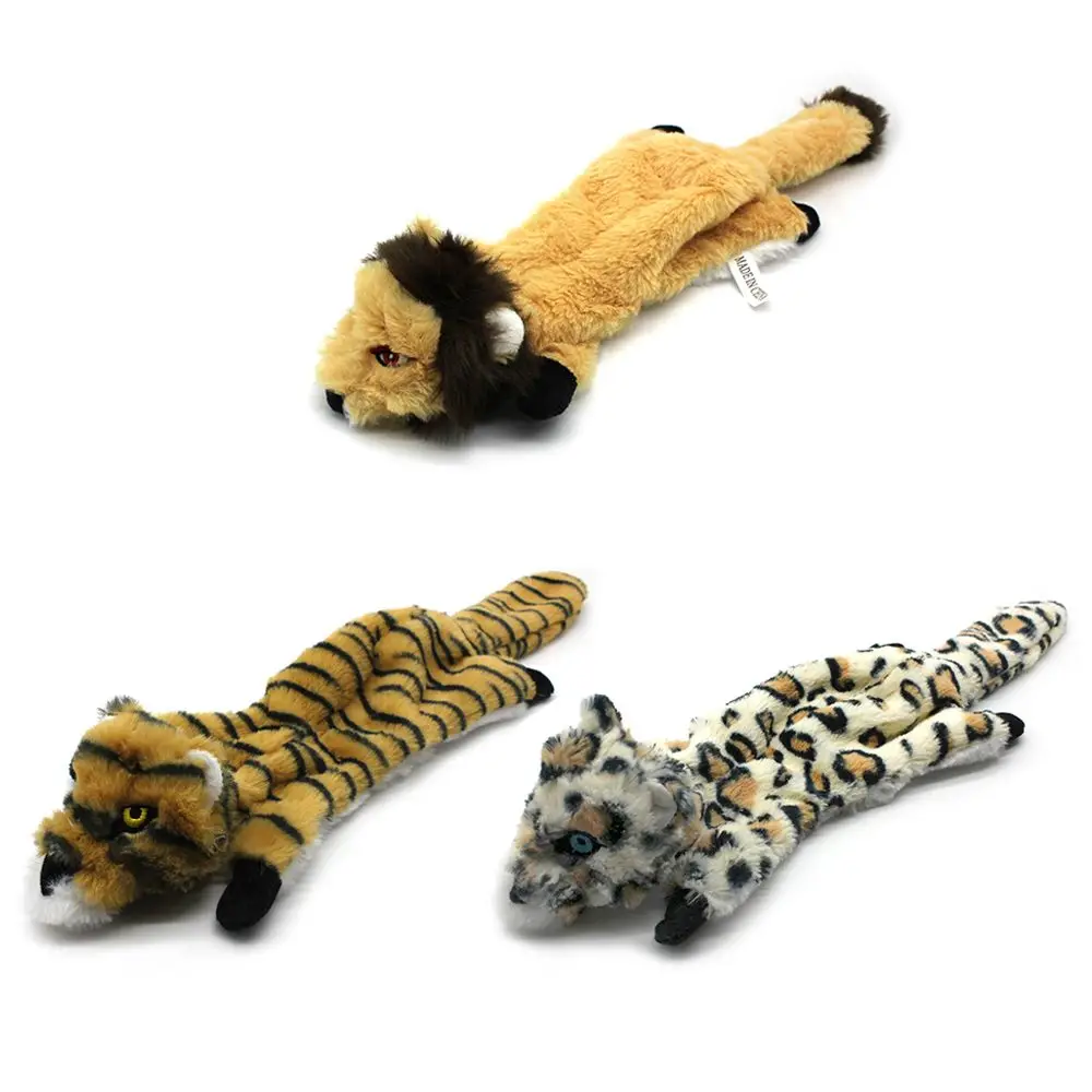 

Плюшевая игрушка для щенка льва/тигра/леопарда, Интерактивная игрушка для собак, милая плюшевая игрушка, товары для домашних животных, Жева...