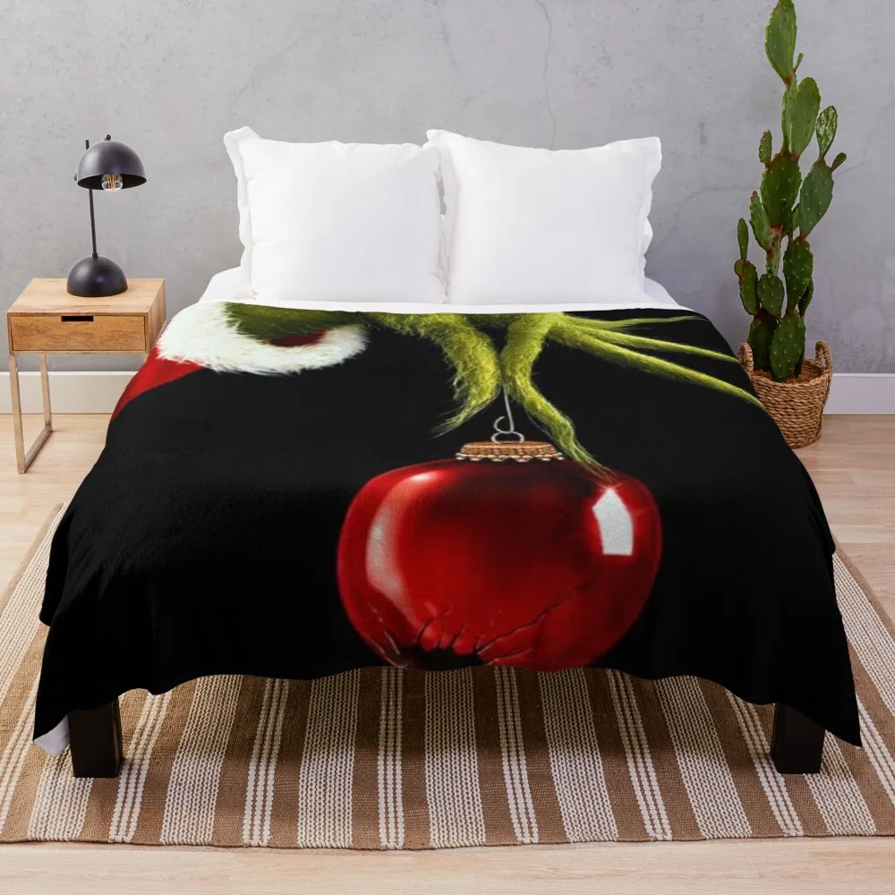 

Рождественское украшение для красной елки, одеяло для дивана, одеяло для кемпинга, подвижное одеяло