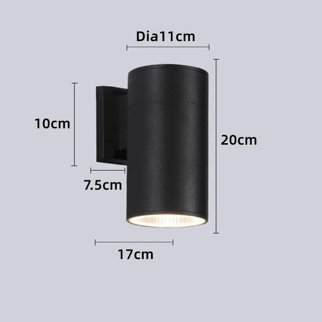 

Наружный настенный светильник Khelse E27