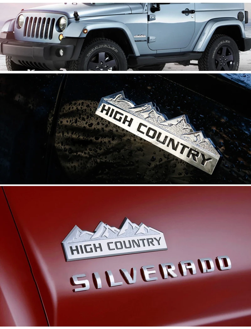 Автостайлинг для Jeep Grand Commander Cherokee Patriot Compass Wrangler и Renegade металлическая наклейка