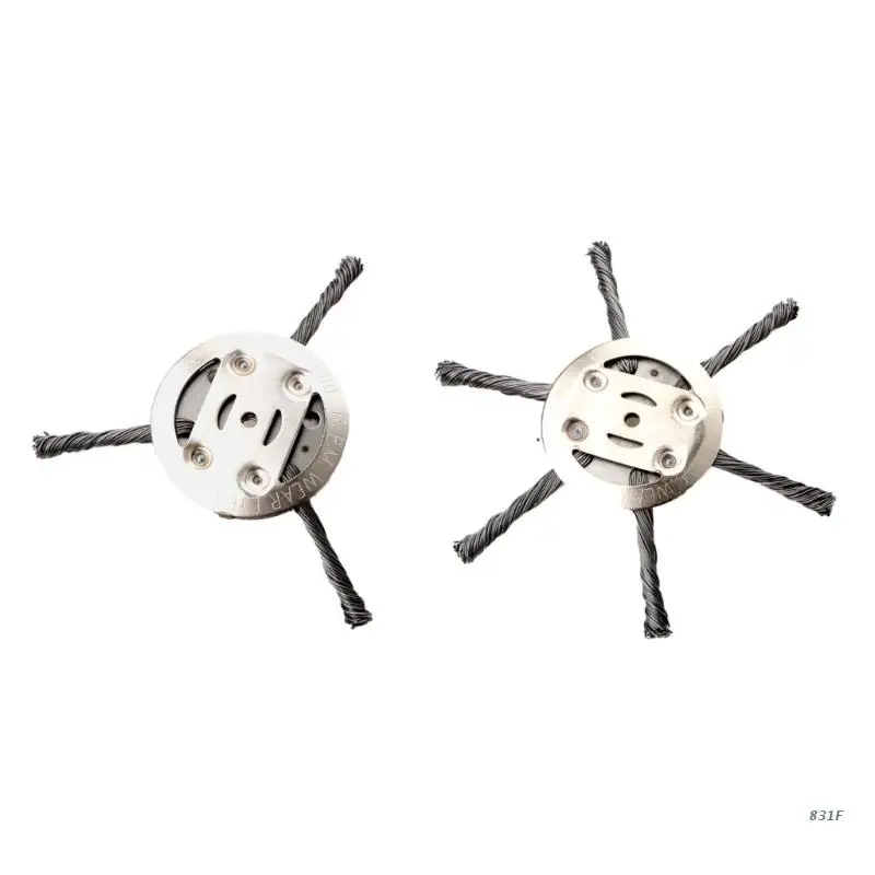 

Steel Wire Grass Trimmer for Head Weeding Plate Swing Metal Blade Lawn Mower Grass Brush Cutter