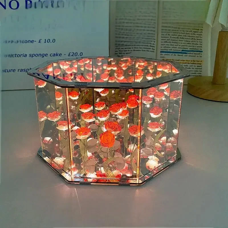 Креативный зеркальный тюльпан &quotсделай сам&quot зеркальная фотография ручной