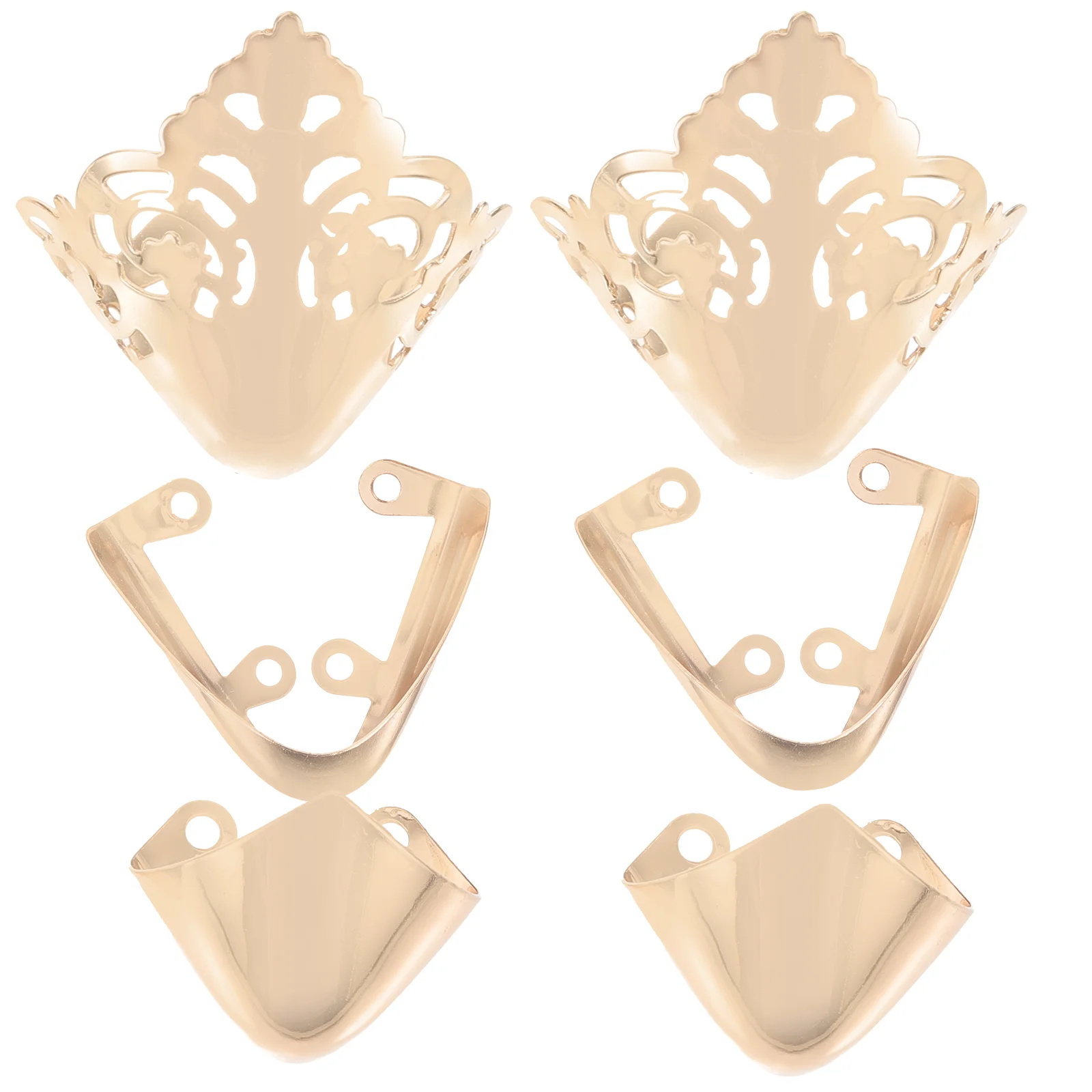

Shoe Toe Metal Protectors High Heel Protection Metallic Boots Tip Protections