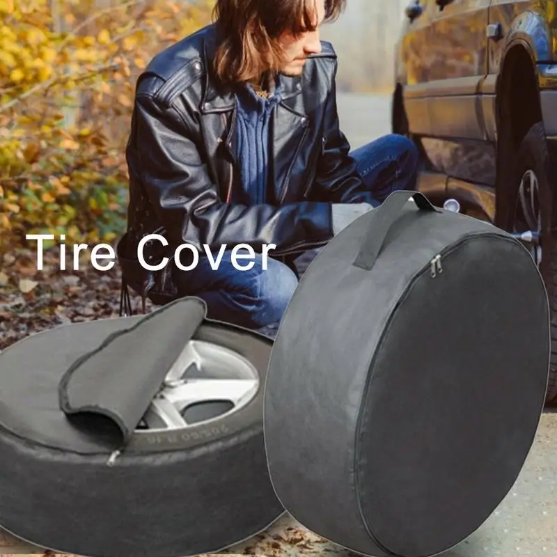 

Car Tire Storage Bag Universal Car Tire Cover Case Spare Tire Wheel Bag Tyre Spare Storage Tote Portable Wheel Protectors