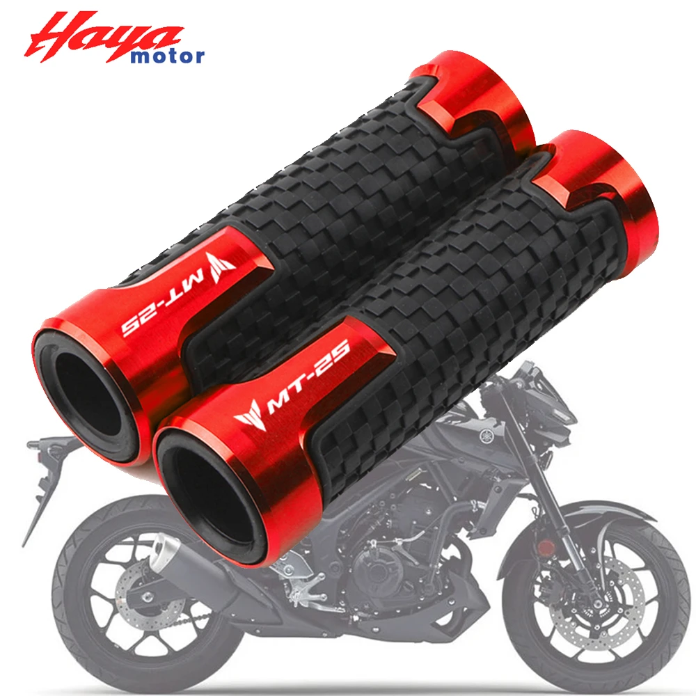 

Резиновые гелевые ручки для мотоцикла, с логотипом «MT25», 22 мм