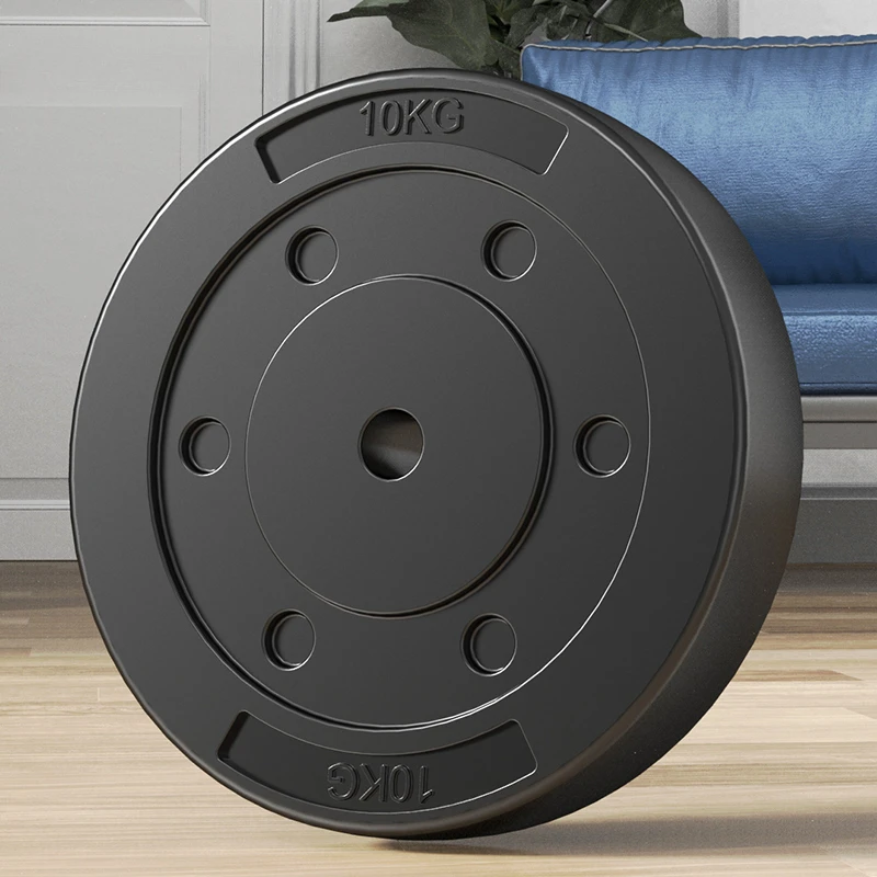 Полновесные гантели для фитнеса с резиновым покрытием штанга противовес