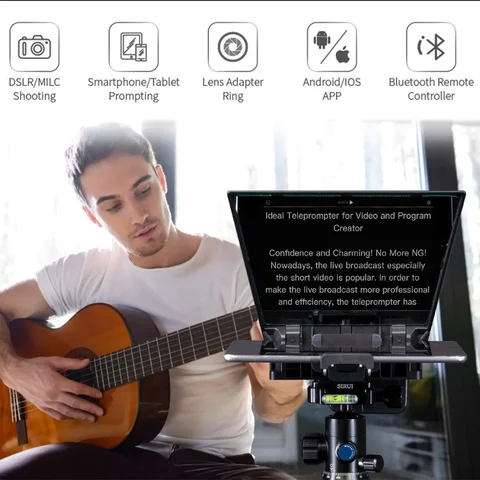 Телесуфлер FEELWORLD TP2A 8 дюймов
