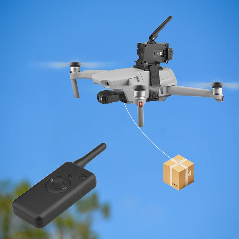 

Drone Thrower Airdrop Air Drop System Remote Thrower For 2S / Mavic 2/Pro/Air 2/Air/FIMI X8SE Phanto M 3 4 Remotely Delivery