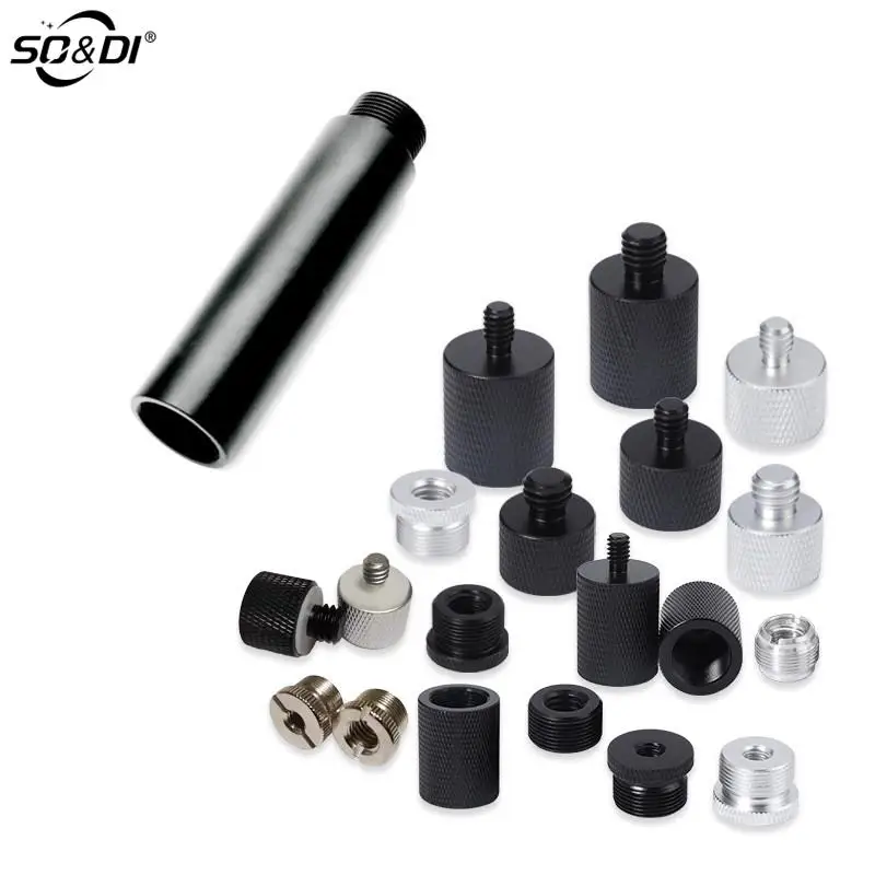 

Microphone Stand Extension Tube 5/8 Inch Female to 5/8 Male for Desk Stands Arm Stand Shock Mount Rod Microphones Extension Pipe