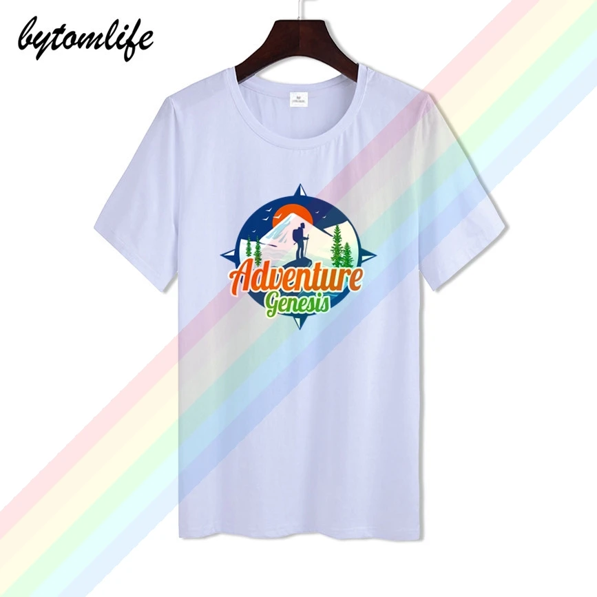 

Recreation Kayaking Sport Adventure Men Women Summer 100% Cotton Black Tees Male Newest Top Popular Normal Tee Shirts Unisex