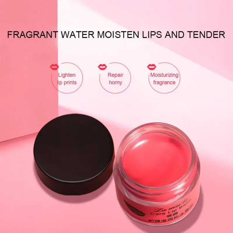 

1PC Lip Sleep Mask Long -lasting Moisturizing Hydrate Plump Dry Chapped Lips Balm Nourishing Exfoliating Lip Skin For Women Girl