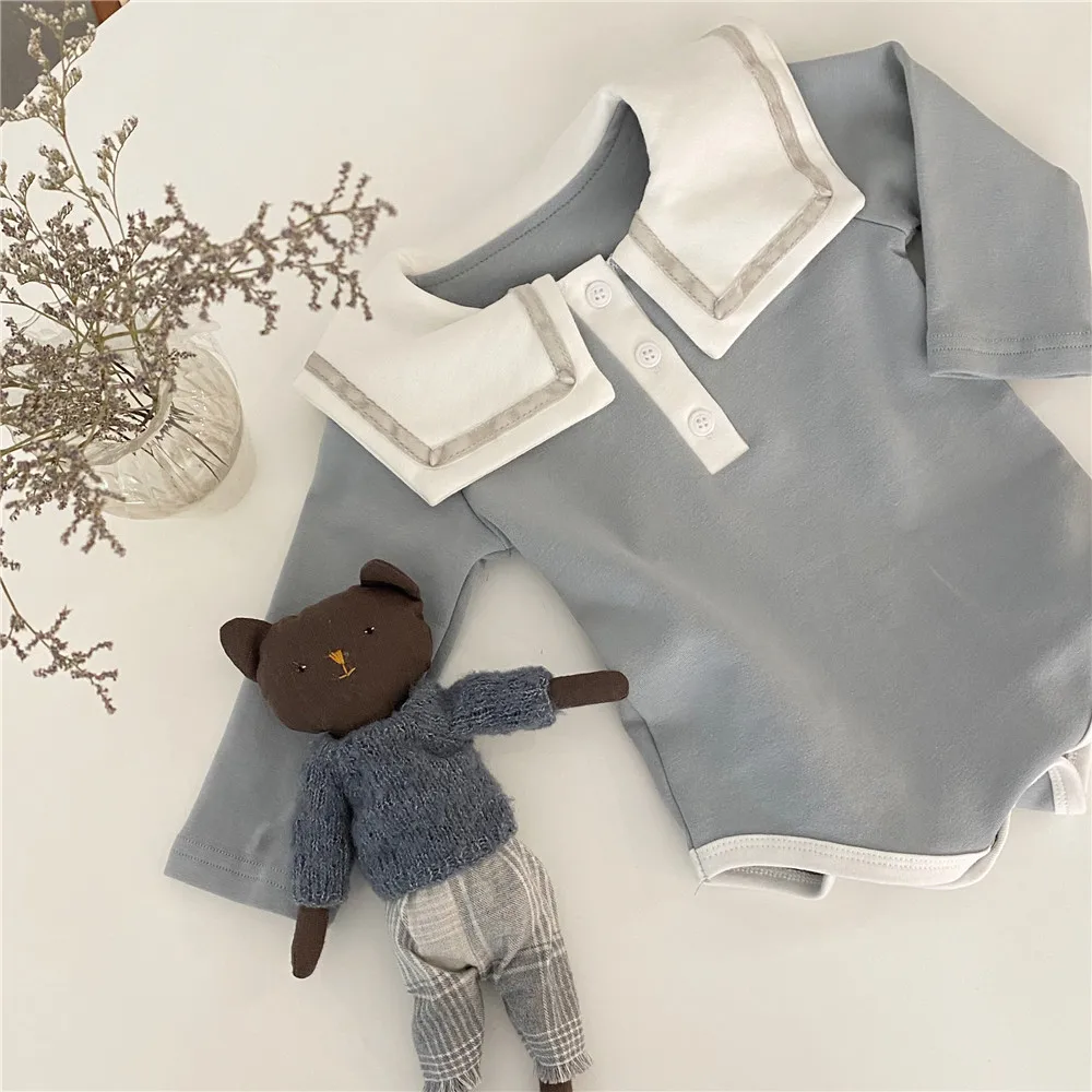 RiniKinda Cute Baby Girl Clothes Autumn Newborn Baby Clothing For Girls Long Sleeve Kids Boys Jumpsuit Knit Baby Girls Rompers