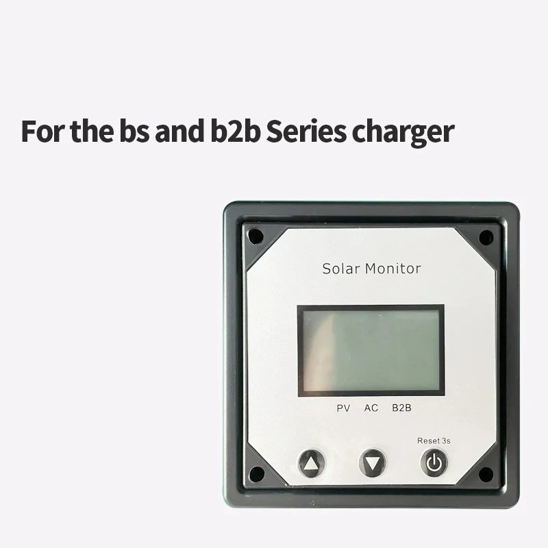 

Двойная зарядка, контроллер солнечного RV, ЖК-дисплей, монитор