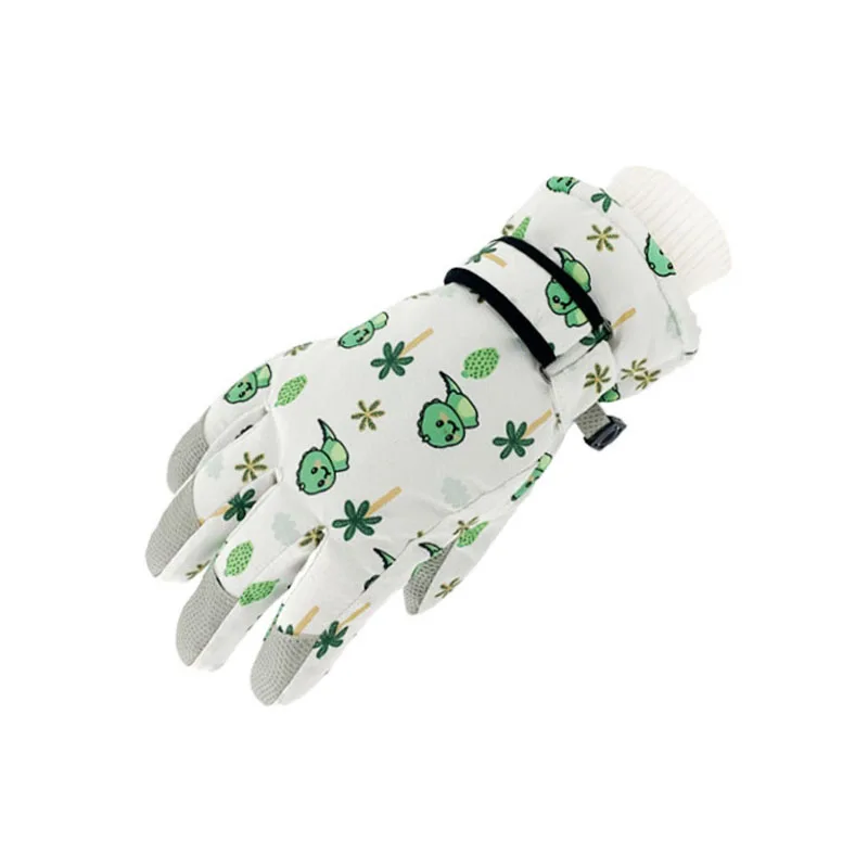 2022 Winter New Children Ski Gloves Outdoor Sports Cycling Skiing Guantes Windproof Waterproof Warm Kids Boy Girls Mittens
