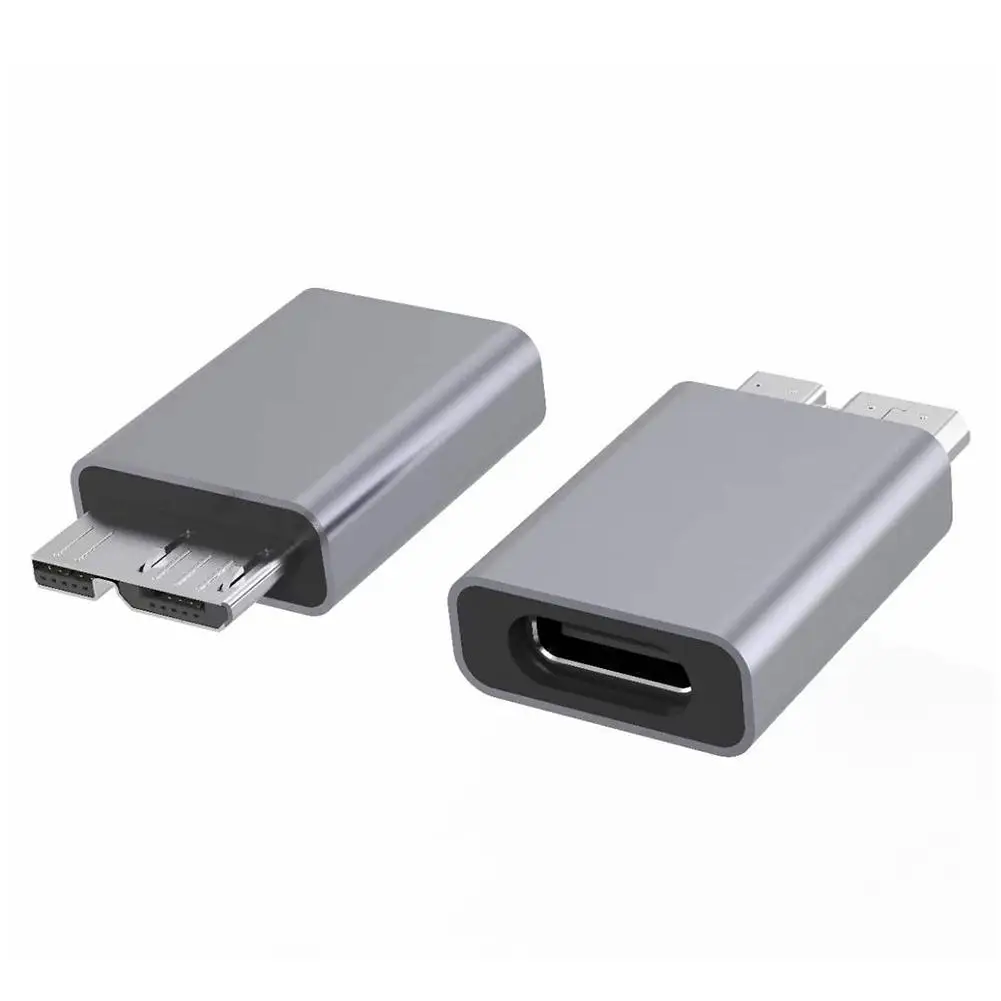 

Portable Usb 3.1 Type C Female To Micro Usb 3.0 Male Connector Adapter External Mobile Hard Disk Box Converter