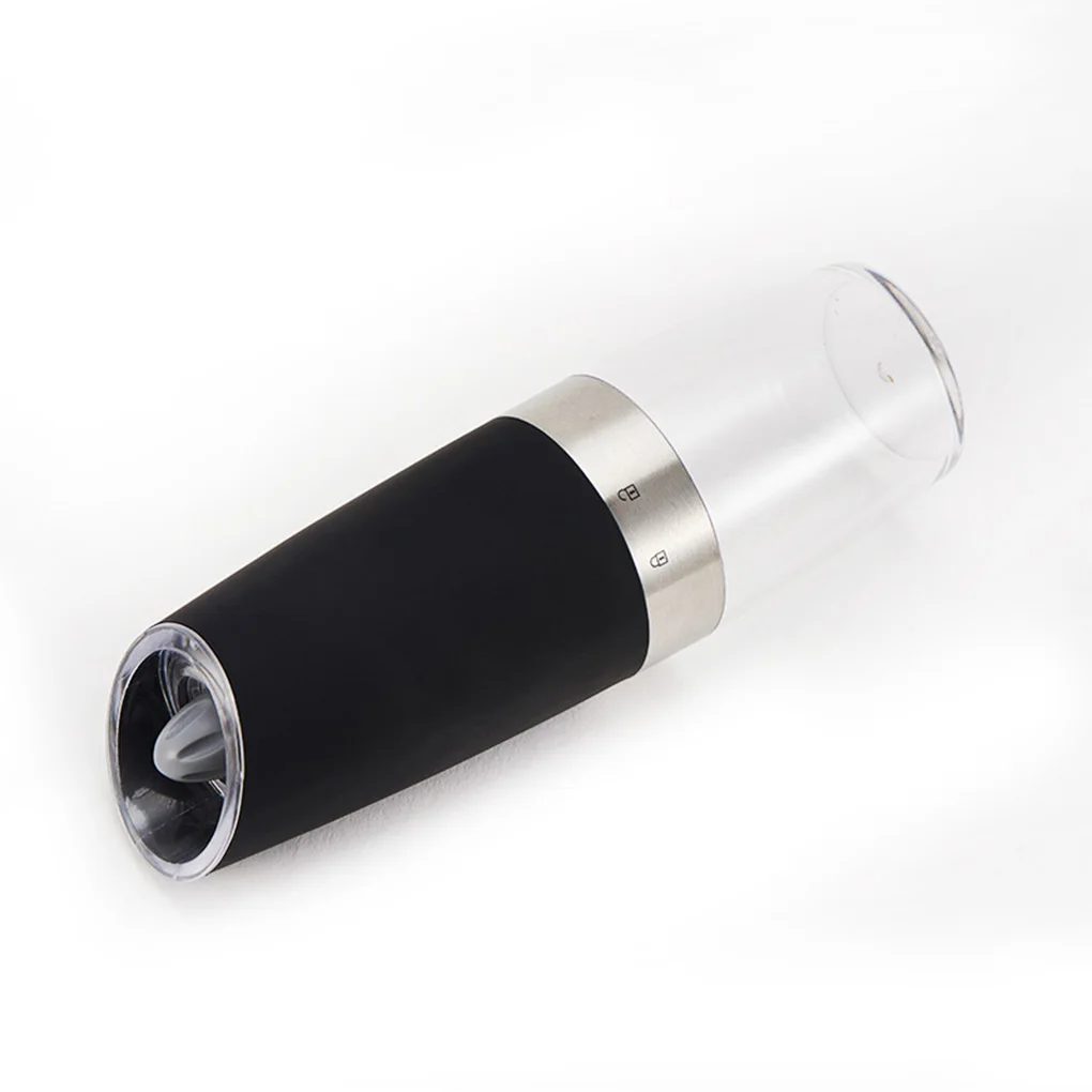 

Автоматическая мельница для соли и перца с батарейным управлением, гравитационная Индукционная мельница из нержавеющей стали, шлифовальны...